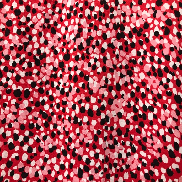 Talbots Dots Sleeveless Peplum Blouse - Picture 4 of 11